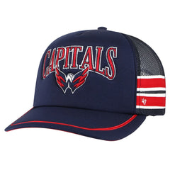 Washington Capitals '47 Sideband Stripes Trucker Snapback Hat - Navy | 47 brand discount