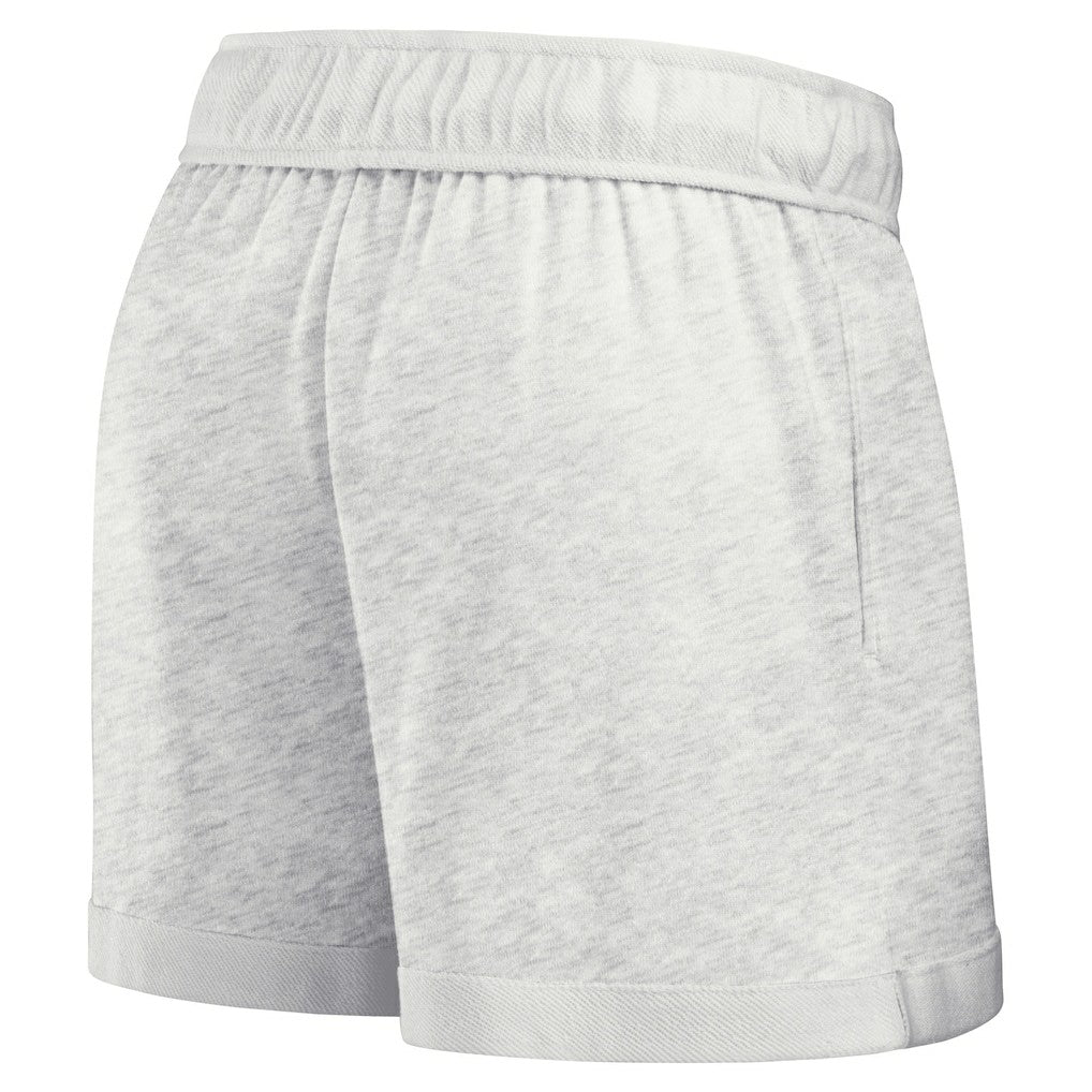 Minnesota Vikings Women's Vintage Badge Shorts - Oatmeal - Fanatics