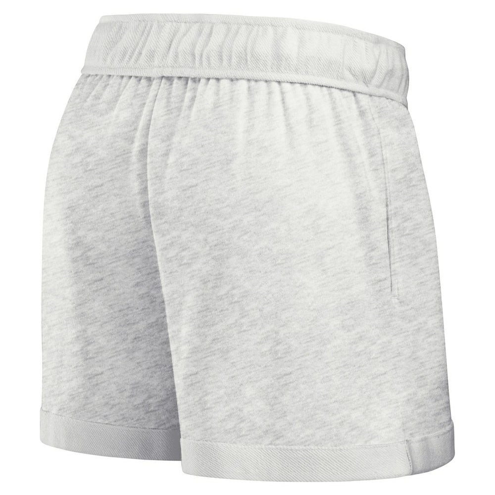 Minnesota Vikings Women's Vintage Badge Shorts - Oatmeal - Fanatics