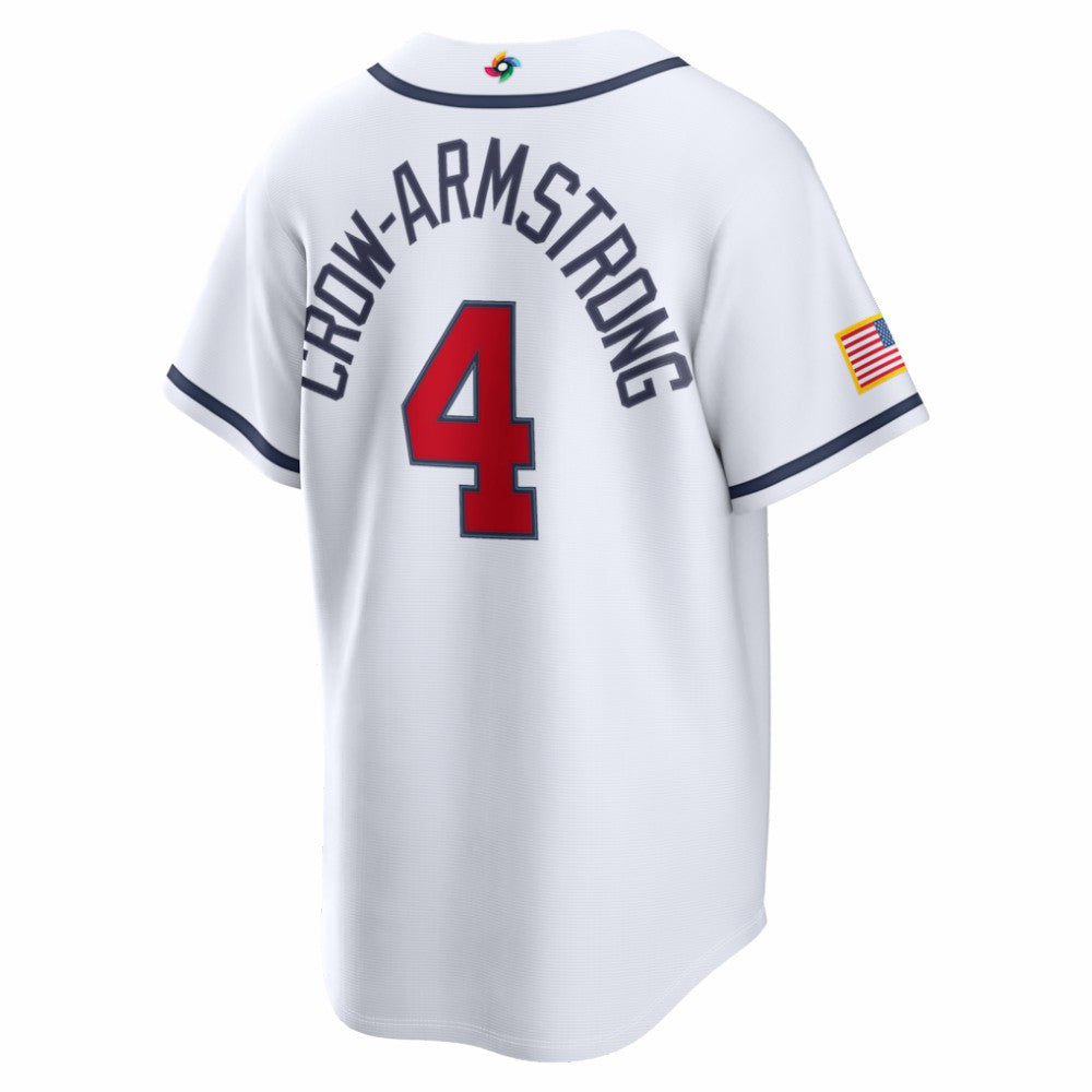 Pete Crow-Armstrong USA Baseball Nike 2026 World Baseball Classic Home Stadium Jersey Outlet