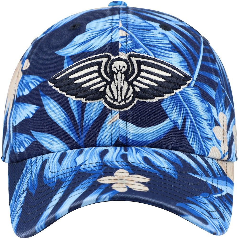 47 brand New Orleans Pelicans '47 Tropicalia Floral Clean Up Adjustable Hat Navy