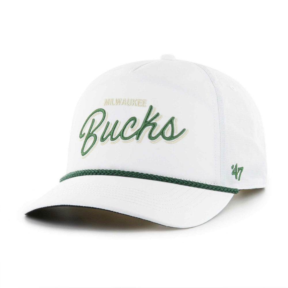 47 brand Milwaukee Bucks '47 Fairway Hitch brrr Adjustable Hat White