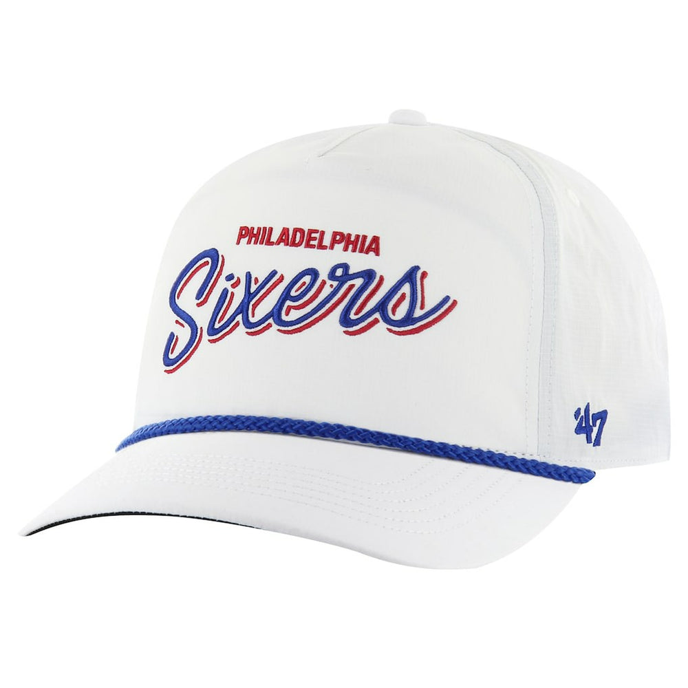 47 brand Philadelphia 76ers '47 Fairway Hitch brrr Adjustable Hat White