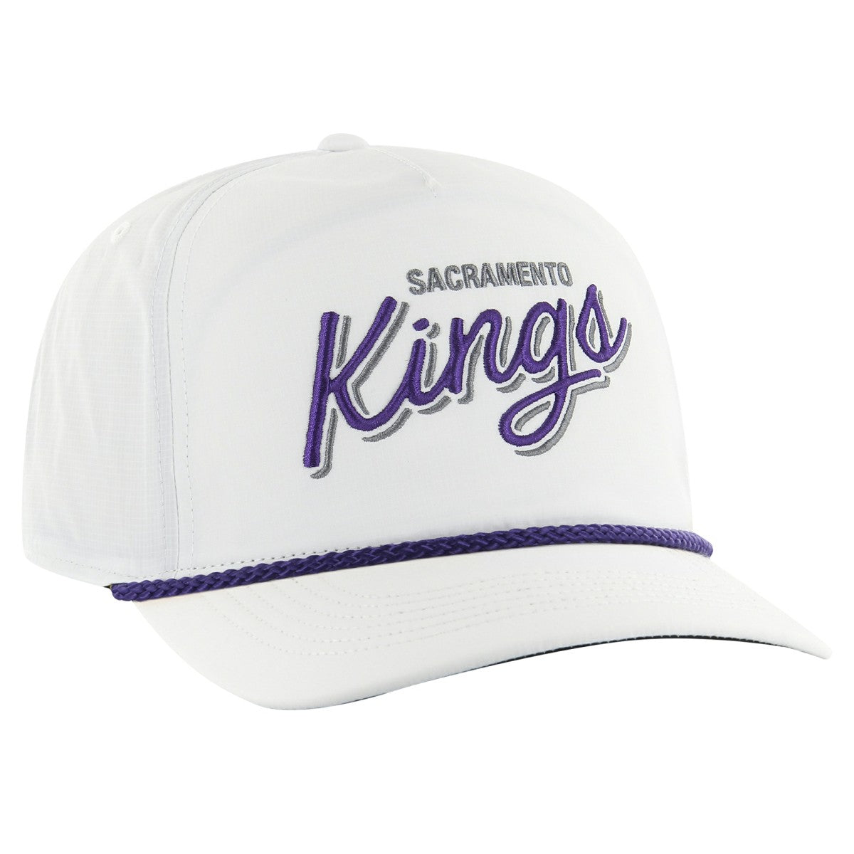 47 brand Sacramento Kings '47 Fairway Hitch brrr Adjustable Hat White