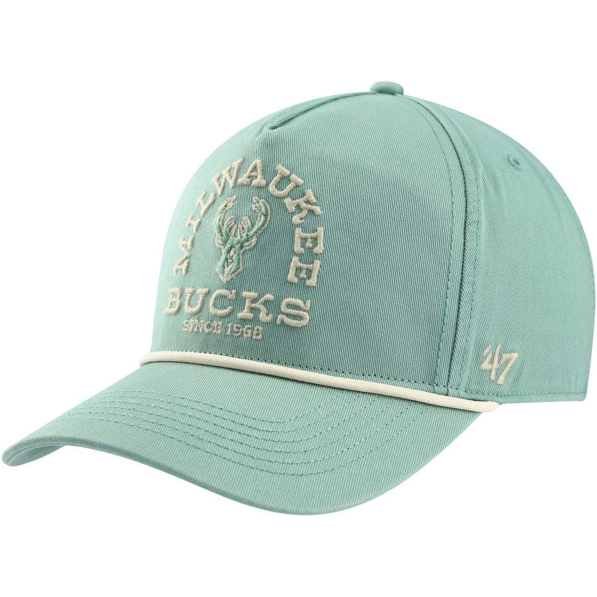 47 brand Milwaukee Bucks '47 Canyon Ranchero Hitch Adjustable Hat Green
