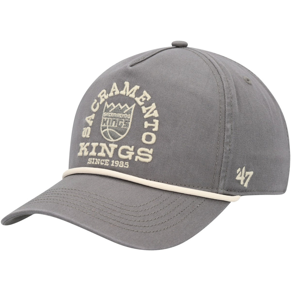 47 brand Sacramento Kings '47 Canyon Ranchero Hitch Adjustable Hat Charcoal
