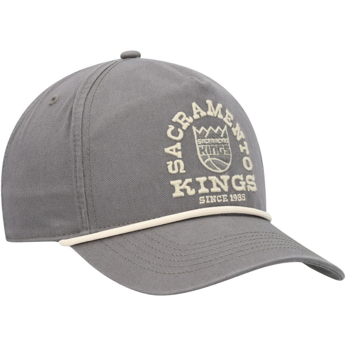 47 brand Sacramento Kings '47 Canyon Ranchero Hitch Adjustable Hat Charcoal
