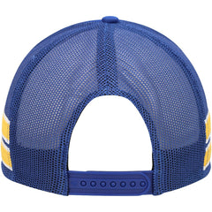 47 brand Golden State Warriors '47 Sidebrand Stripes Trucker Adjustable Hat Royal