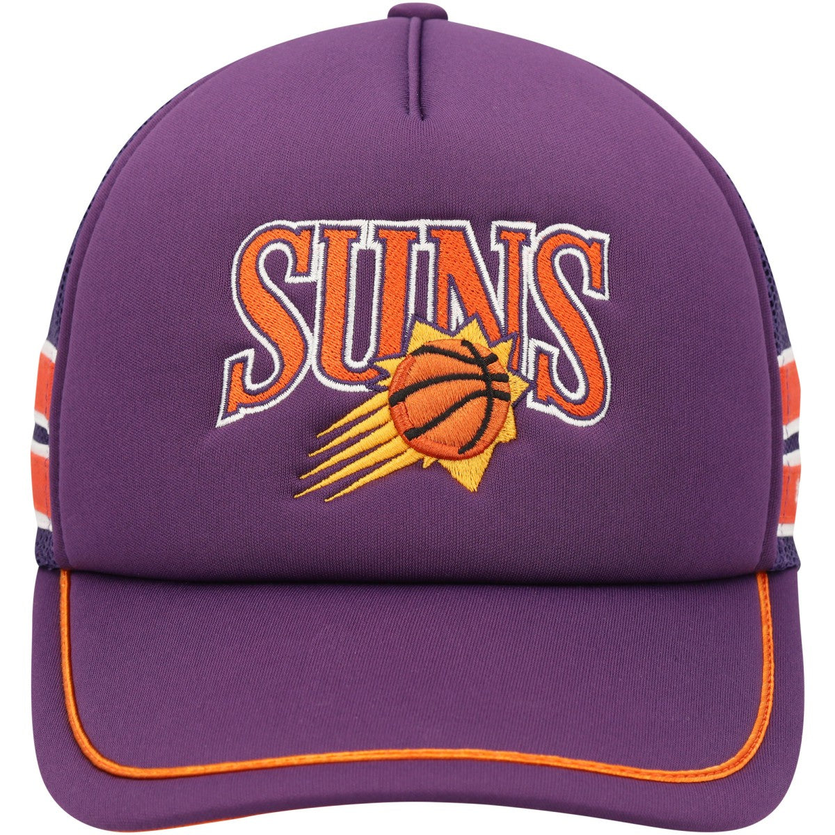 47 brand Phoenix Suns '47 Sidebrand Stripes Trucker Adjustable Hat Purple