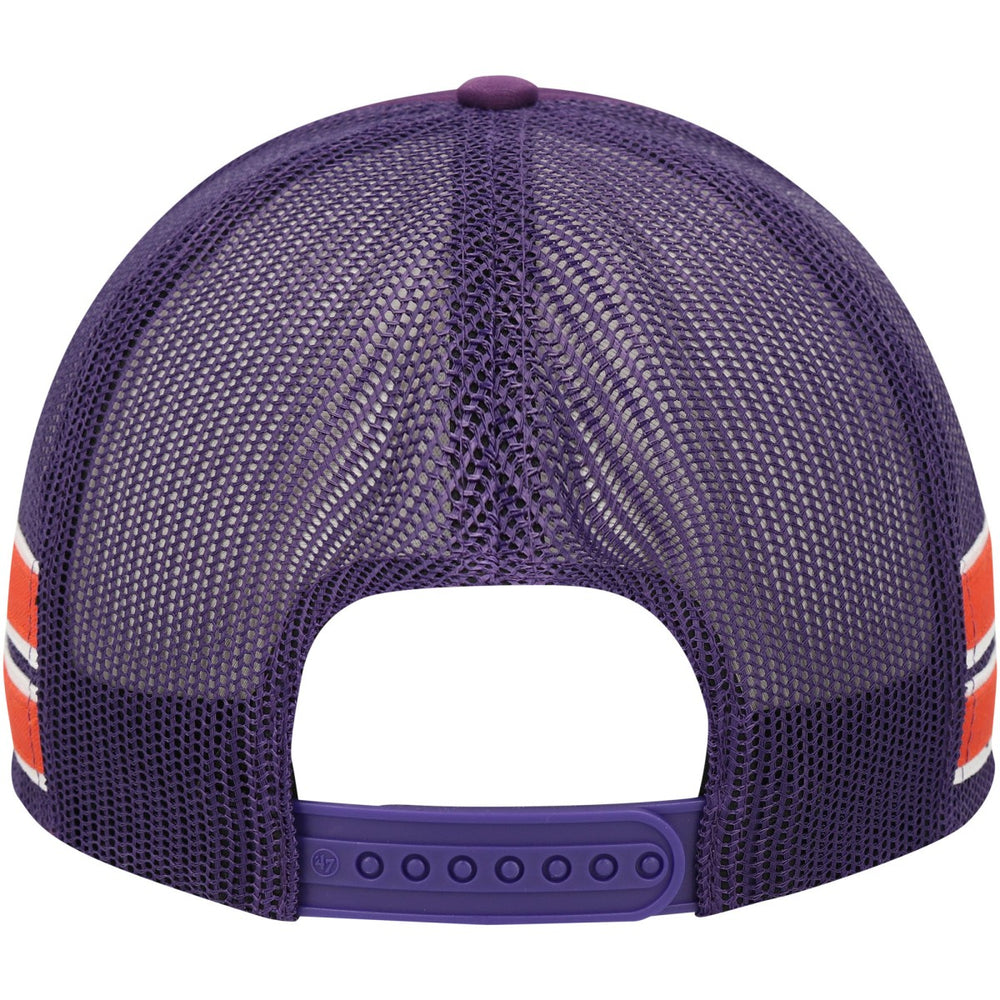 47 brand Phoenix Suns '47 Sidebrand Stripes Trucker Adjustable Hat Purple