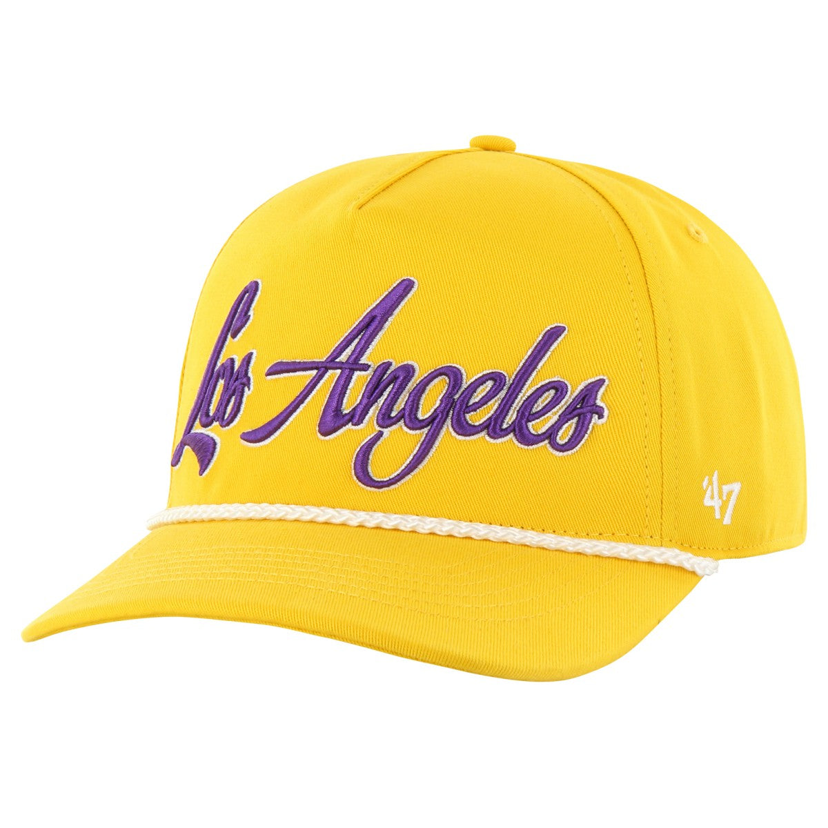 47 brand Los Angeles Lakers '47 Overhand Logo Hitch Adjustable Hat Gold