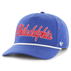 47 brand Philadelphia 76ers '47 Overhand Logo Hitch Adjustable Hat Royal