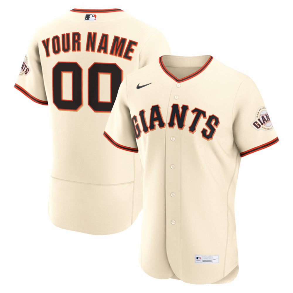 San Francisco Giants Nike Home Authentic Custom Jersey Sale