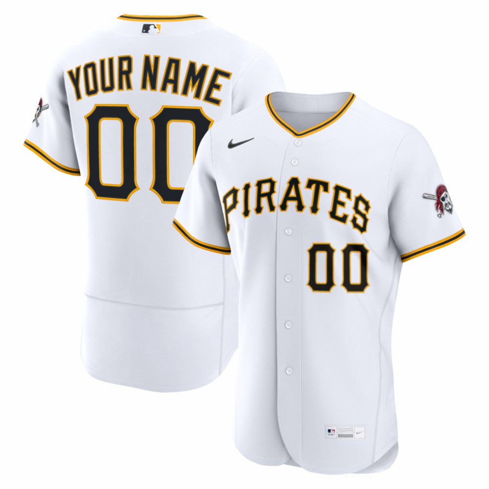 Pittsburgh Pirates Nike Home Authentic Custom Jersey for sale