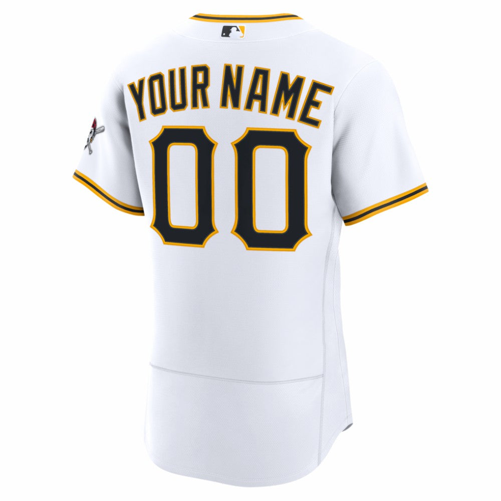 Pittsburgh Pirates Nike Home Authentic Custom Jersey for sale