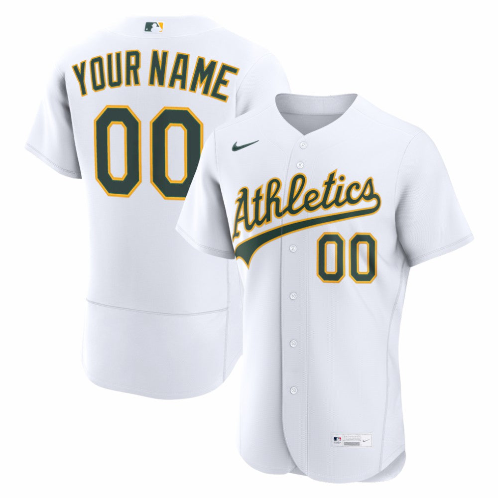 Athletics Nike Home Authentic Custom Jersey Outlet