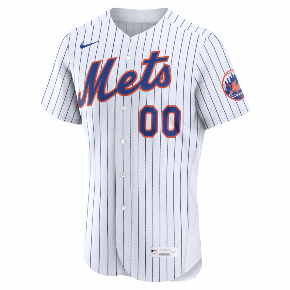 New York Mets Nike Home Authentic Custom Jersey Online