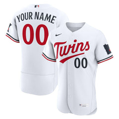 Minnesota Twins Nike Home Authentic Custom Jersey Online
