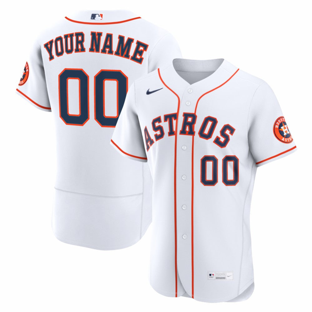 Houston Astros Nike Home Authentic Custom Jersey Outlet