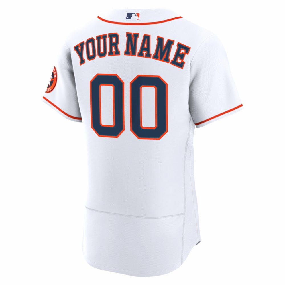 Houston Astros Nike Home Authentic Custom Jersey Outlet