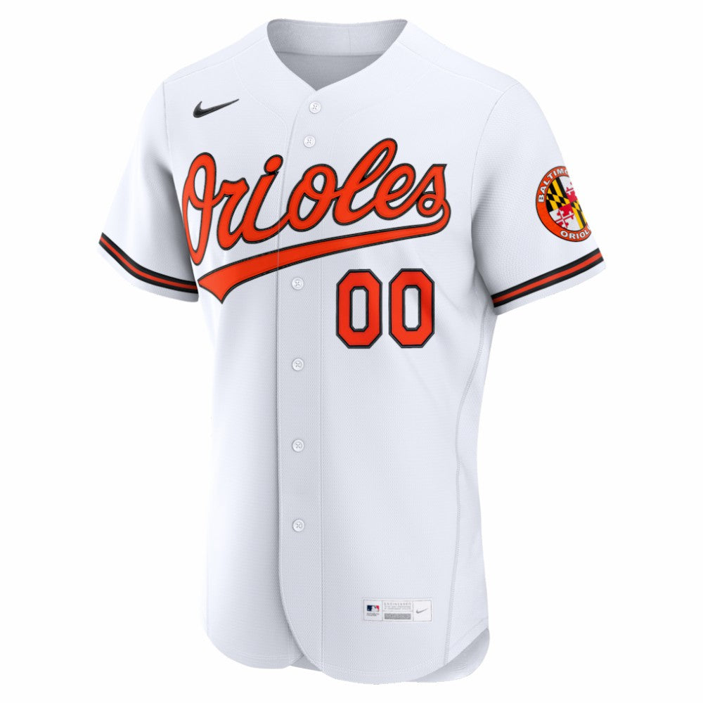 Baltimore Orioles Nike Home Authentic Custom Jersey Outlet