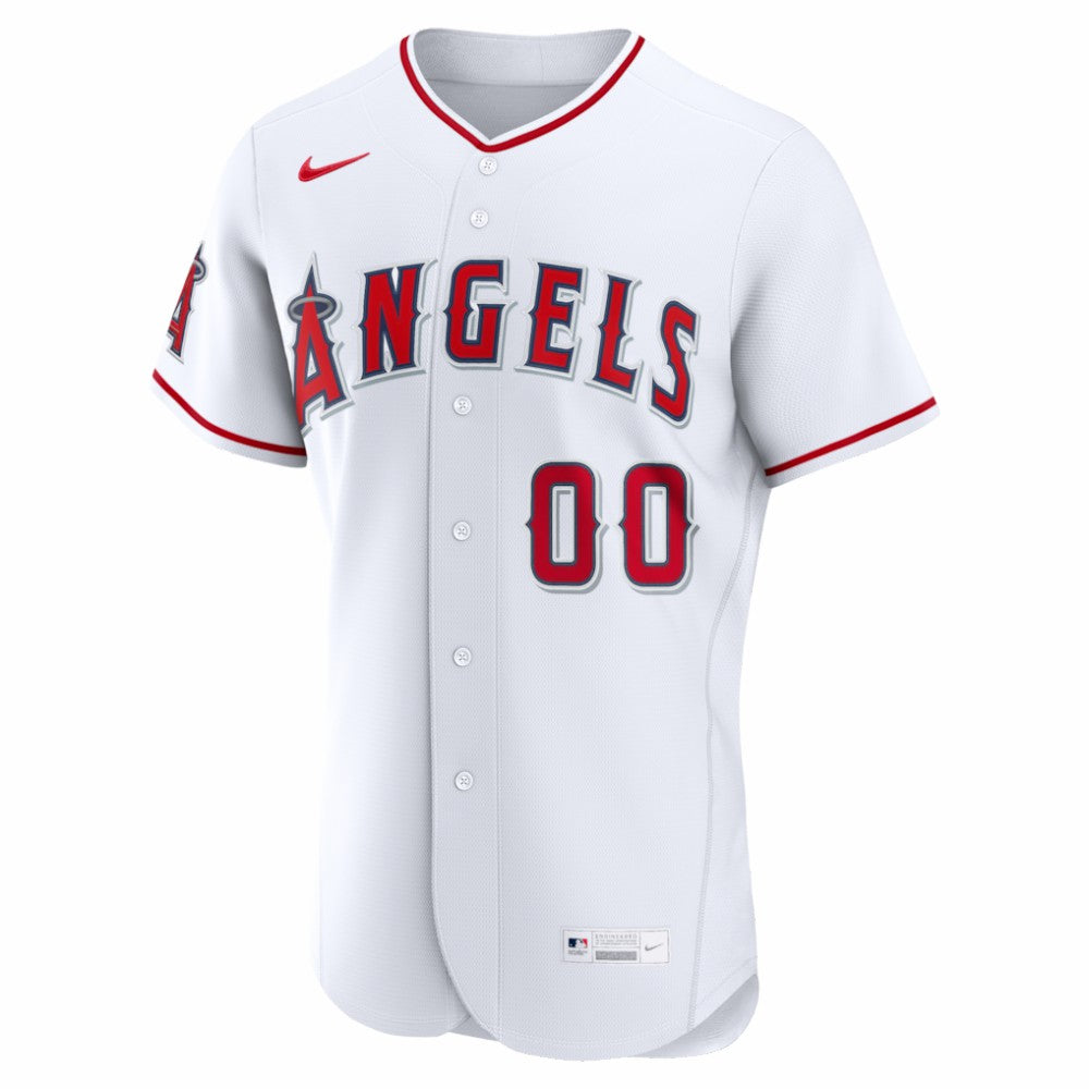 Los Angeles Angels Nike Home Authentic Custom Jersey Online