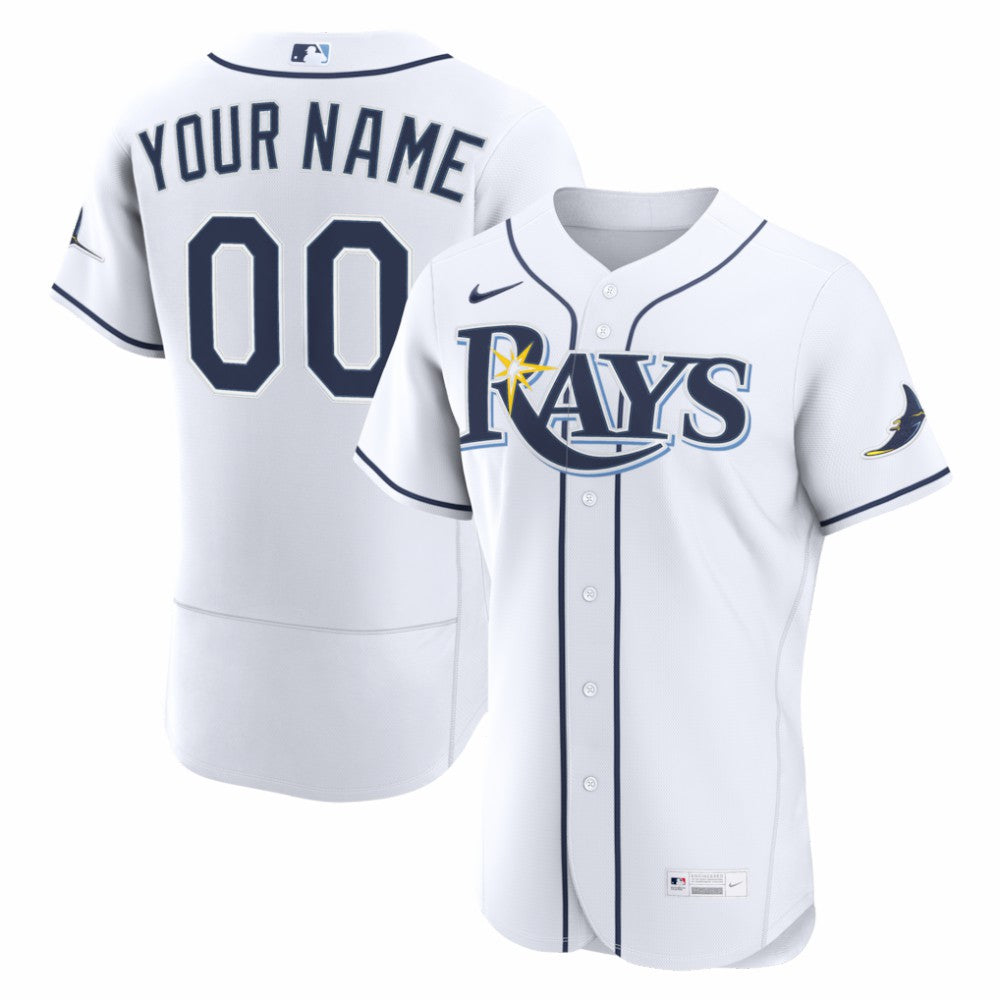 Tampa Bay Rays Nike Home Authentic Custom Jersey Online