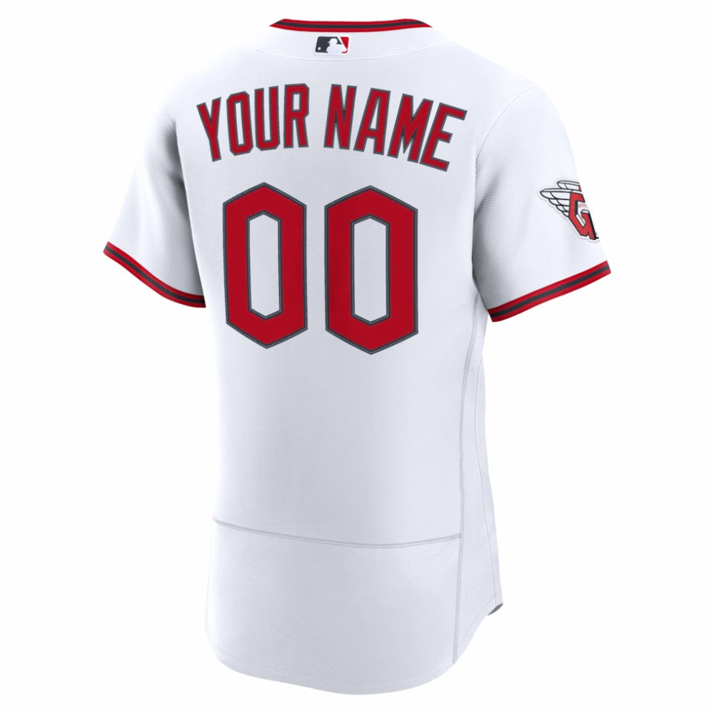 Cleveland Guardians Nike Home Authentic Custom Jersey Outlet