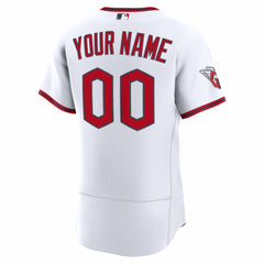 Cleveland Guardians Nike Home Authentic Custom Jersey Outlet