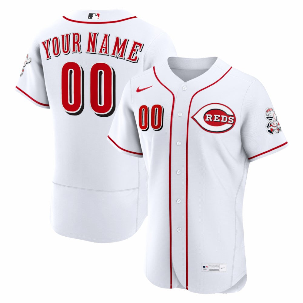 Cincinnati Reds Nike Home Authentic Custom Jersey Outlet