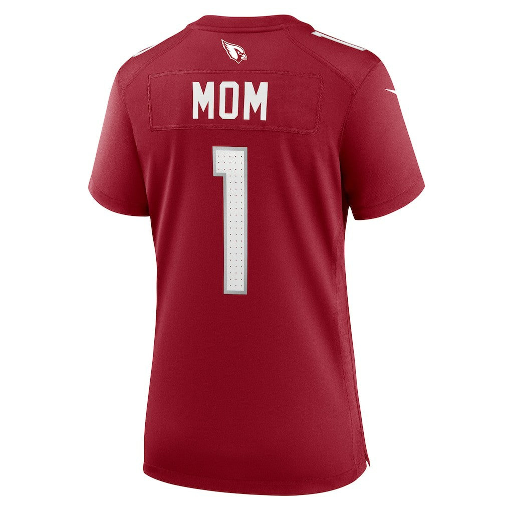 Number 1 Mom Arizona Cardinals Women's Game Jersey - Cardinal - Nike