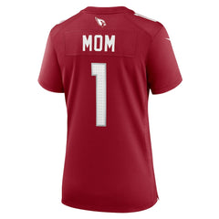 Number 1 Mom Arizona Cardinals Women's Game Jersey - Cardinal - Nike