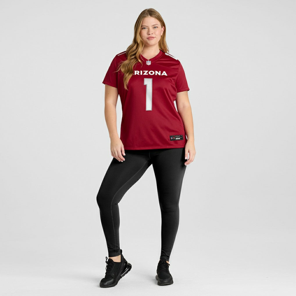 Number 1 Mom Arizona Cardinals Women's Game Jersey - Cardinal - Nike