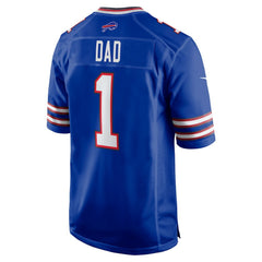Number 1 Dad Buffalo Bills Game Jersey - Royal - Nike