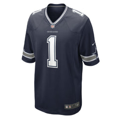 Number 1 Dad Dallas Cowboys Game Jersey - Navy - Nike