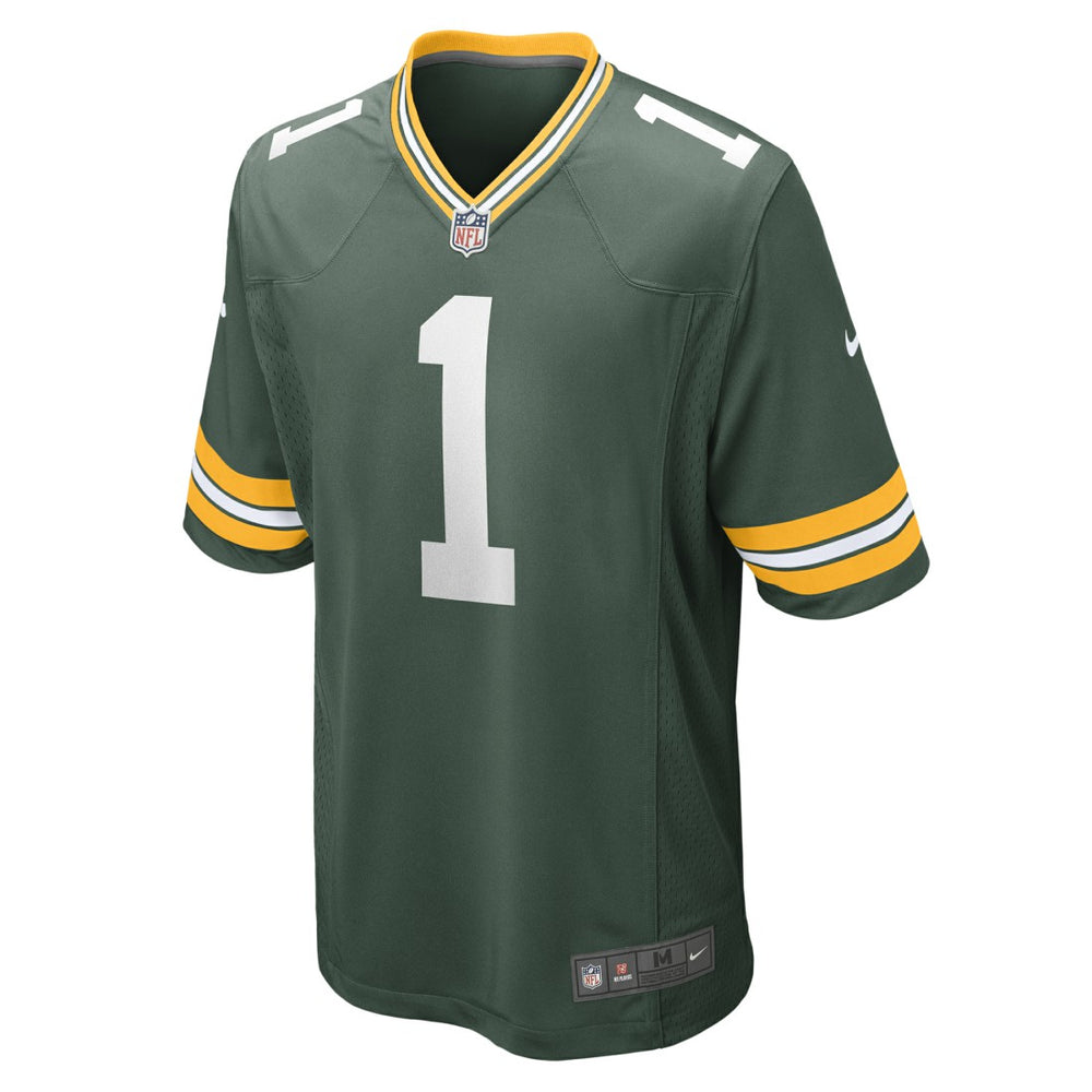 Number 1 Dad Green Bay Packers Game Jersey - Green - Nike