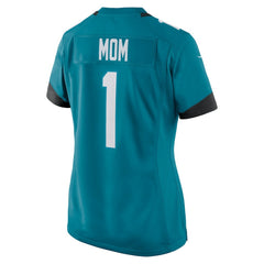 Number 1 Mom Jacksonville Jaguars Women's Game Jersey - Teal - Nike