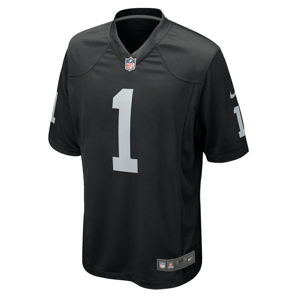 Number 1 Dad Las Vegas Raiders Game Jersey - Black - Nike