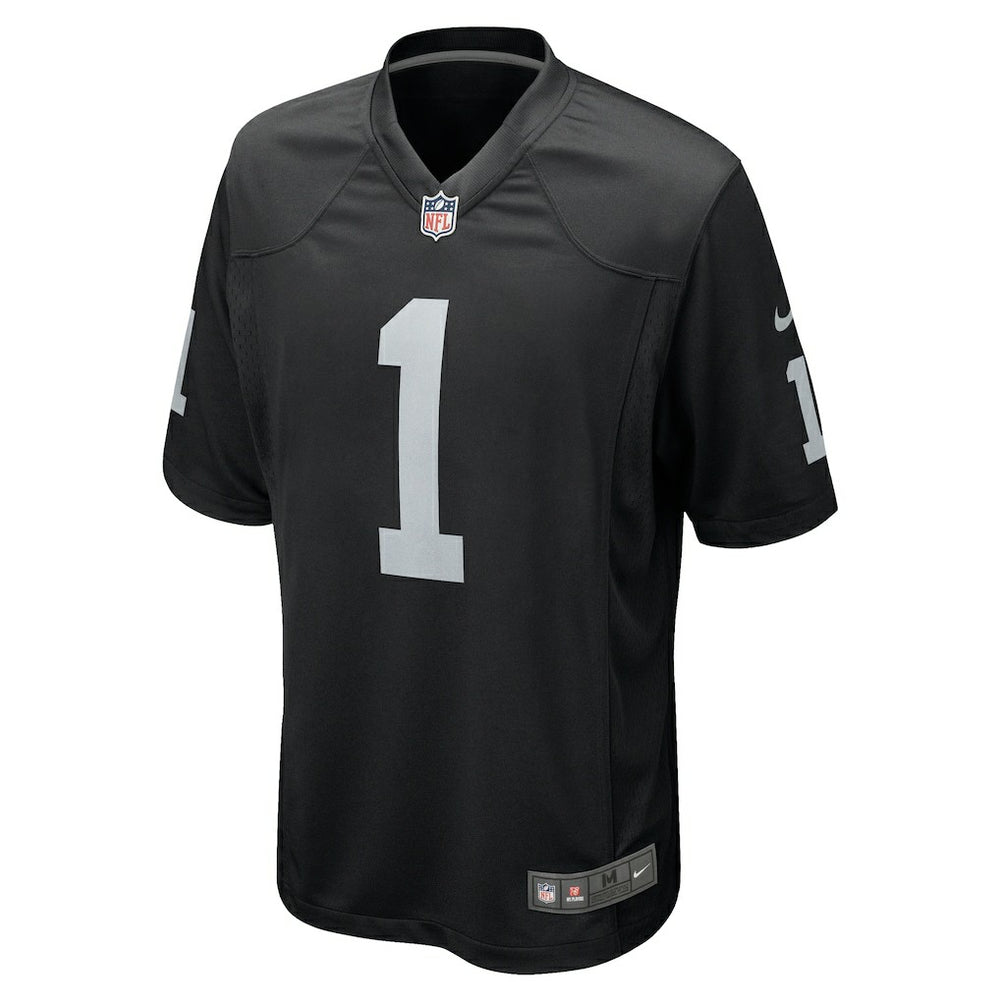 Number 1 Dad Las Vegas Raiders Game Jersey - Black - Nike