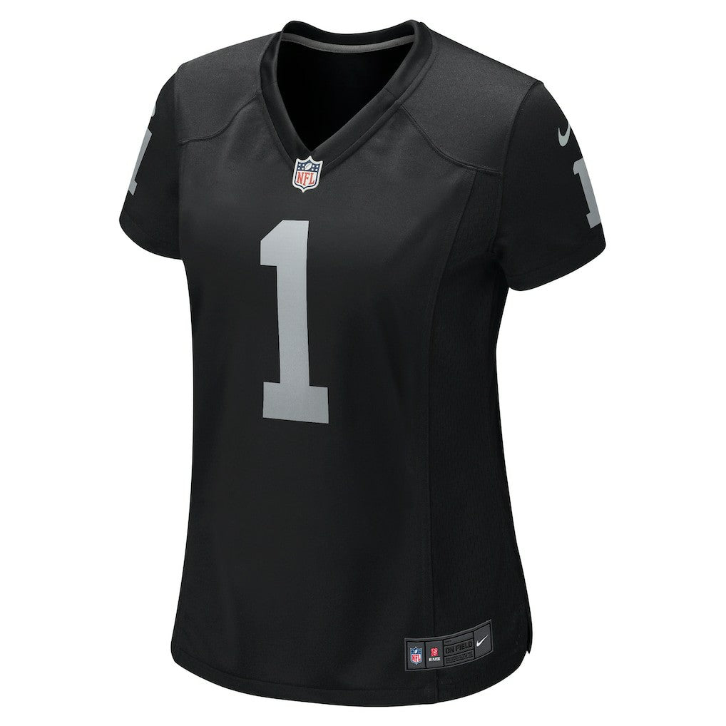 Number 1 Mom Las Vegas Raiders Women's Game Jersey - Black - Nike