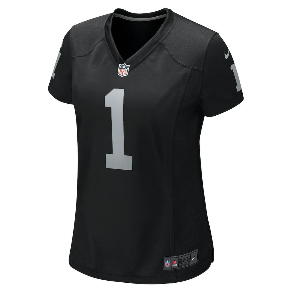 Number 1 Mom Las Vegas Raiders Women's Game Jersey - Black - Nike