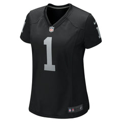 Number 1 Mom Las Vegas Raiders Women's Game Jersey - Black - Nike