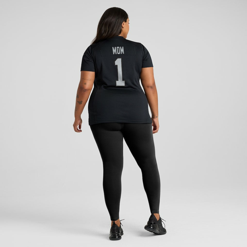 Number 1 Mom Las Vegas Raiders Women's Game Jersey - Black - Nike