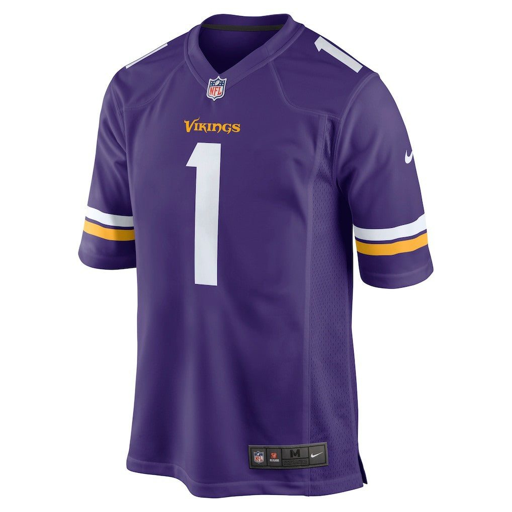 Number 1 Dad Minnesota Vikings Game Jersey - Purple - Nike