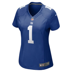 Number 1 Mom New York Giants Women's Game Jersey - Royal - Nike