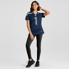 Number 1 Mom Seattle Seahawks Women's Game Jersey - College Navy - Nike