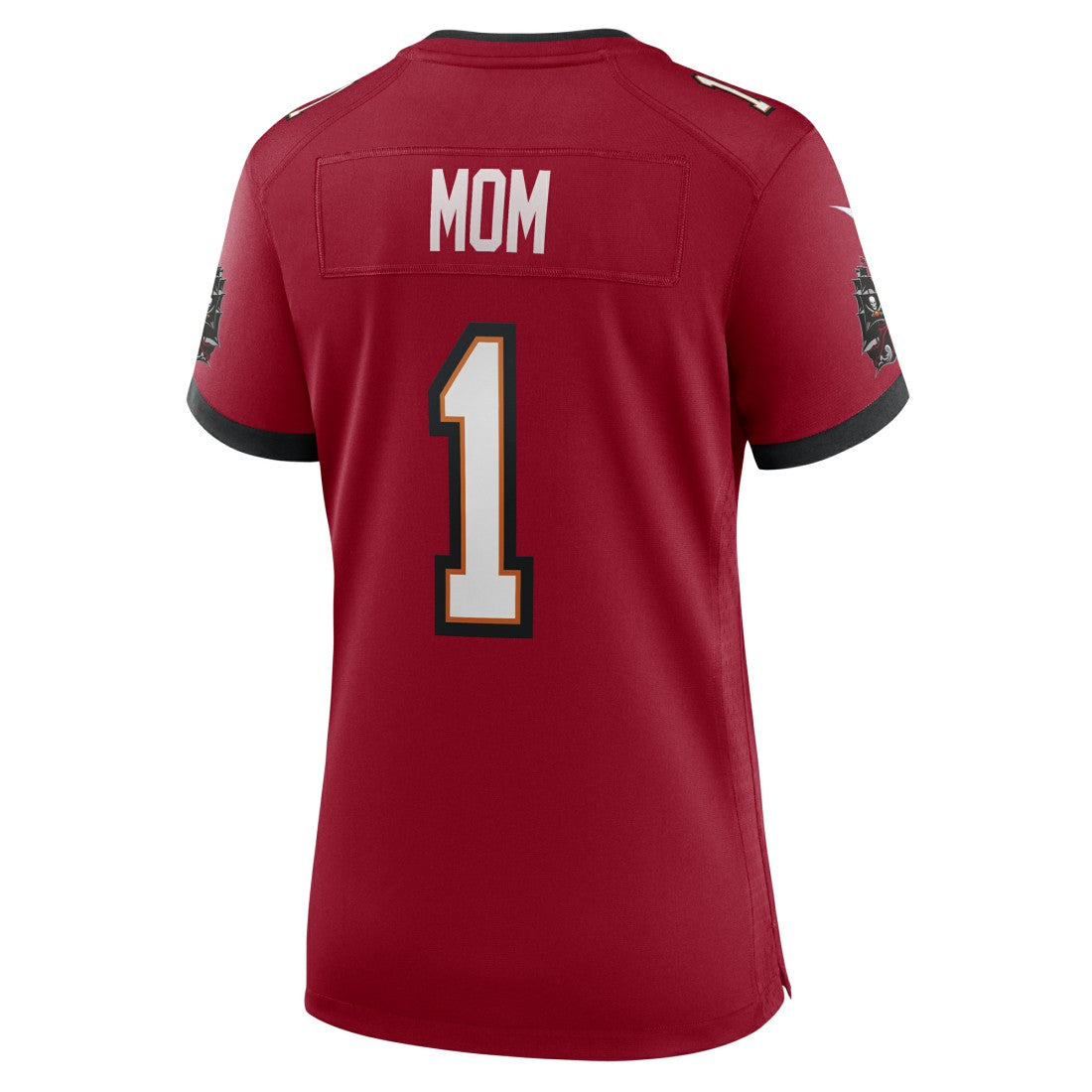 Number 1 Mom Tampa Bay Buccaneers Women's Game Jersey - Red - Nike