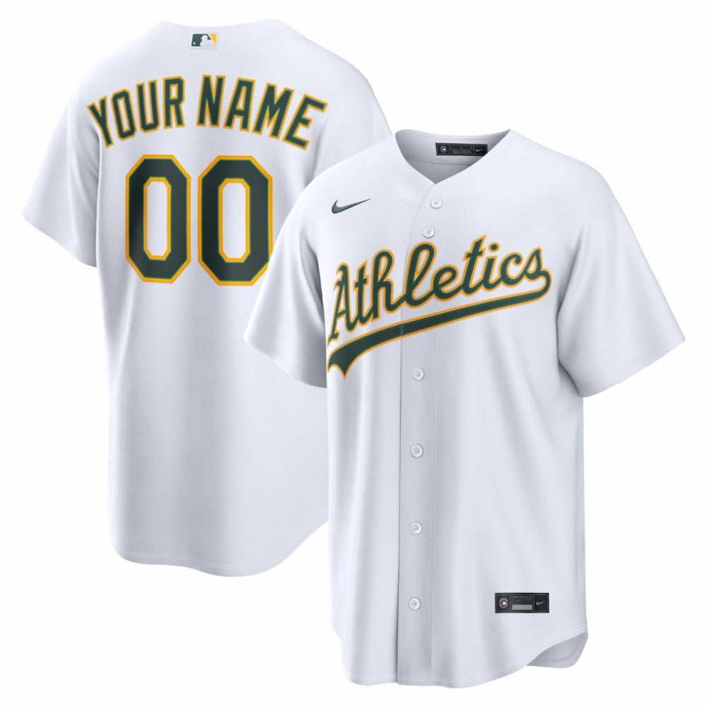 Athletics Nike Home Replica Custom Jersey Near Me