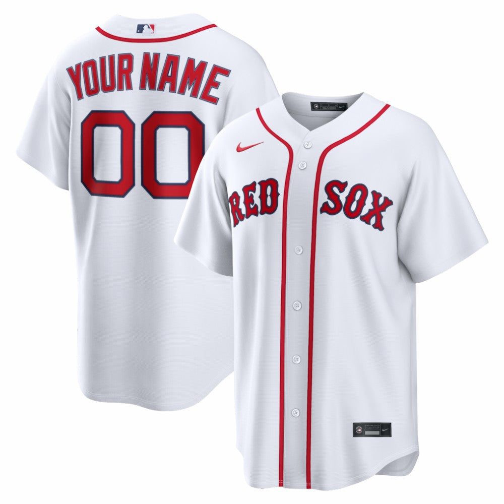 Boston Red Sox Nike Home Replica Custom Jersey Sale