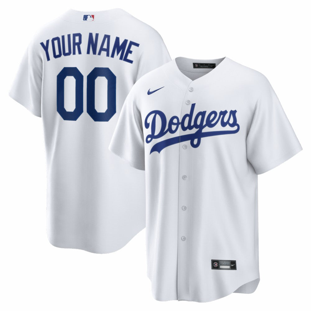 Los Angeles Dodgers Nike Home Replica Custom Jersey for sale